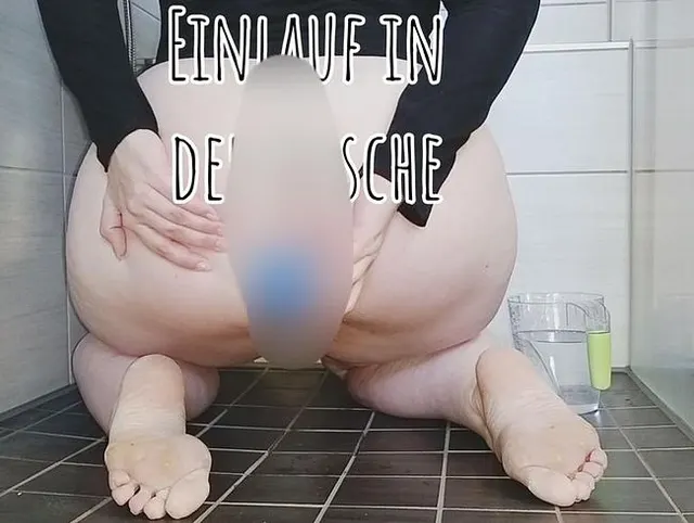 Einlauf in der Dusche