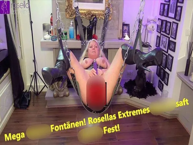Mega Squirt Fontänen! Rosellas Extremes Muschisaft Spritz-Fest!