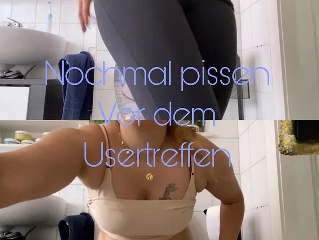 Nochmal pissen vor dem Usertreffen
