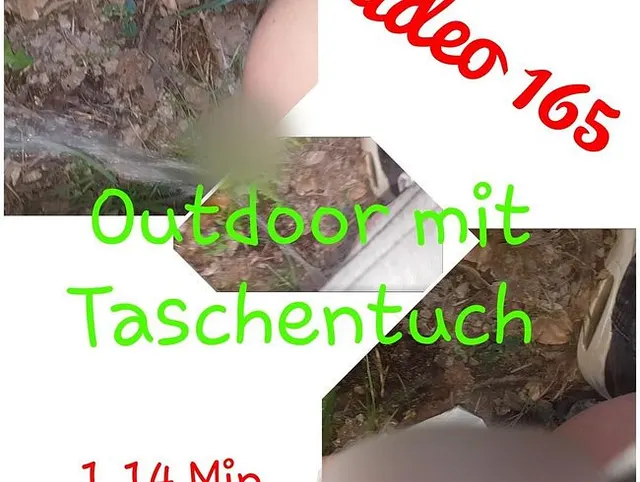 Outdoor mit Taschentuch