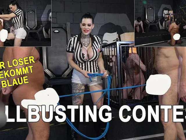 BALLBUSTING CONTEST * WER BEKOMMT BLAUE EIER