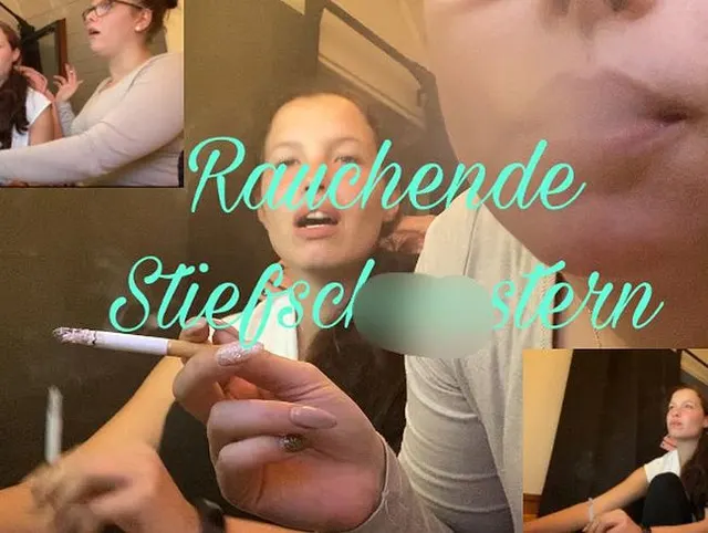 Rauchende Stiefschwestern :)
