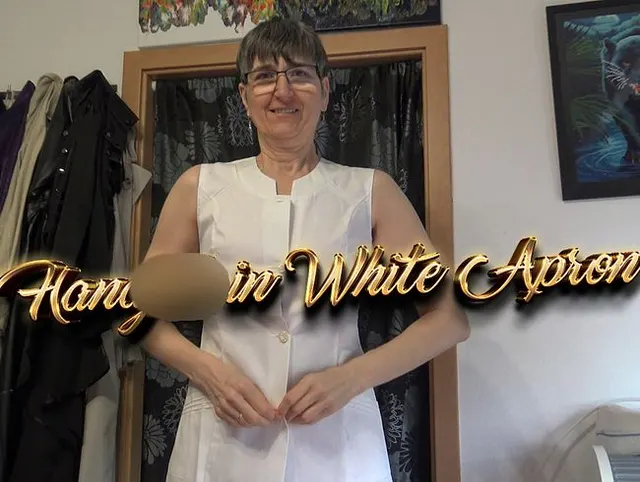 Handjob in White Apron