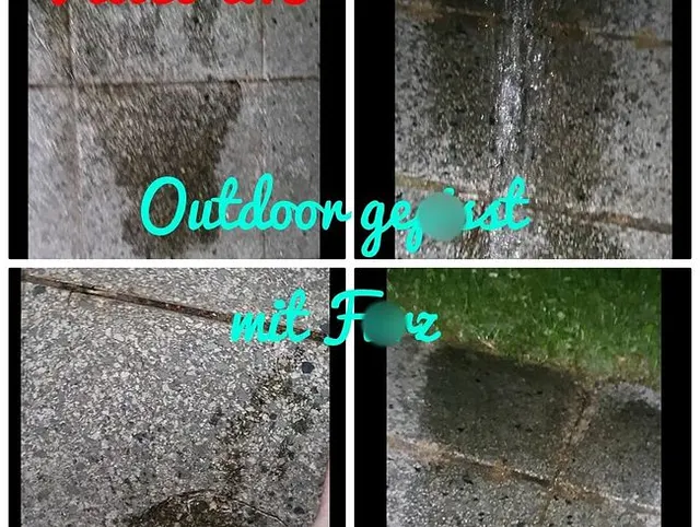 Outdoor gepisst mit Furz