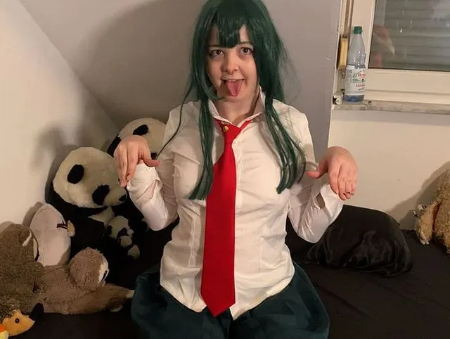 COSPLAY CUMSHOT!!! Blasen bis zum Schluss!!!