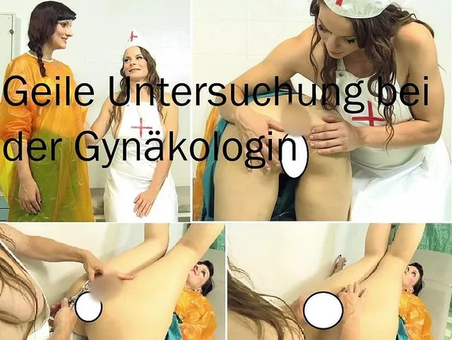 Geile Untersuchung bei der Gynäklogin