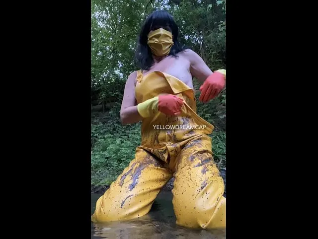 Ich mache mich matschig in meiner Regenlatzhose????