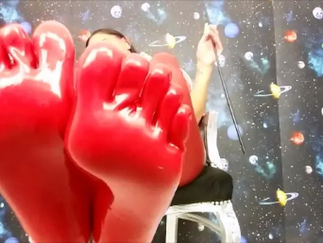 Latex-Footjob