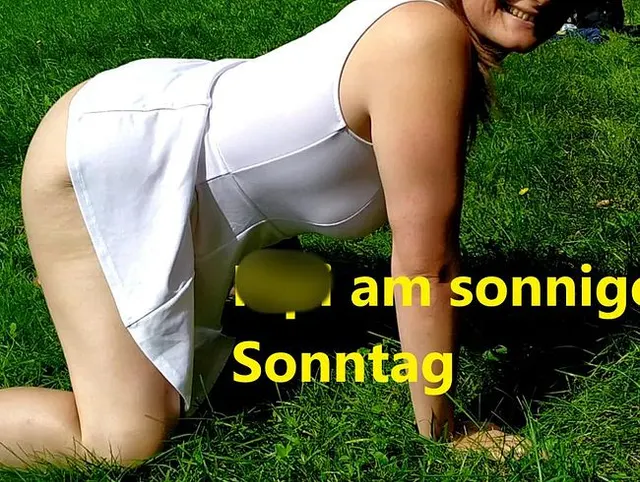 Pipi am sonnigen Sonntag