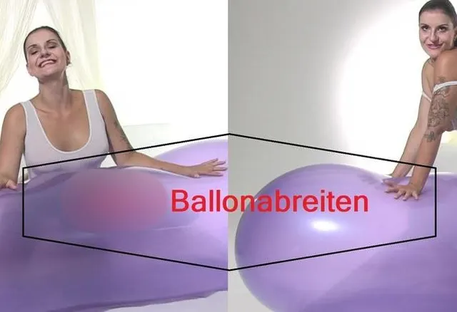 Geiles Ballonabreiten
