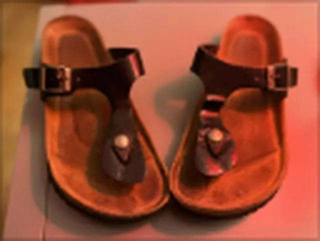 Der Nachbarin die Schuhe veredelt