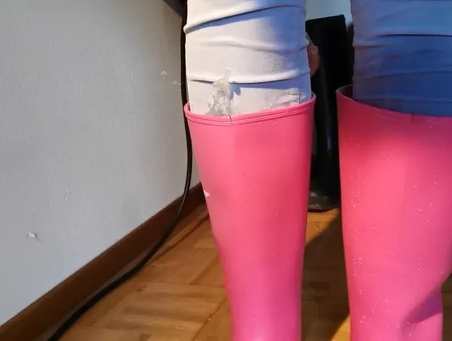 Gummistiefel Piss Einweihung   5
