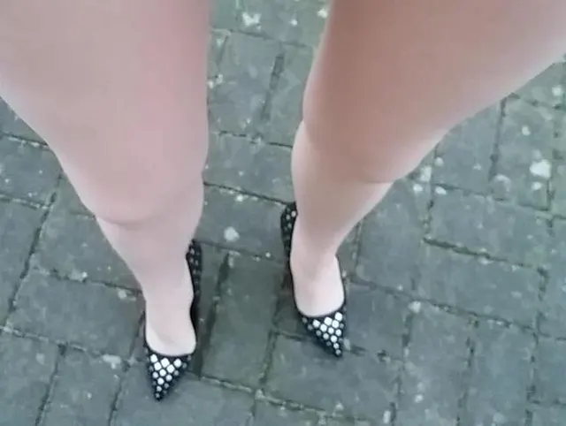Lange Beine und Sexy Schuhe