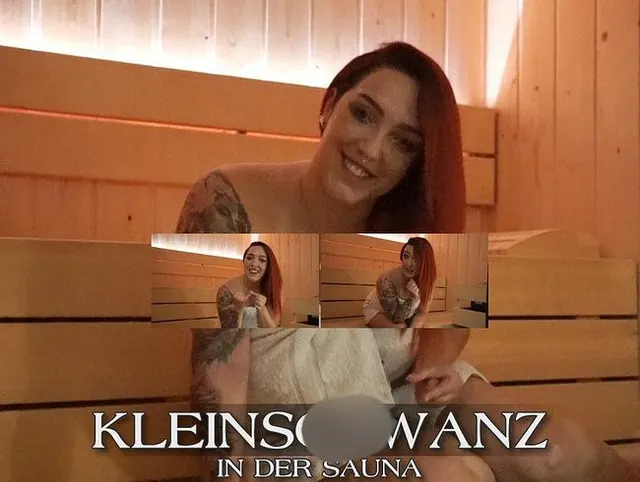 Kleinschwanz in der Sauna