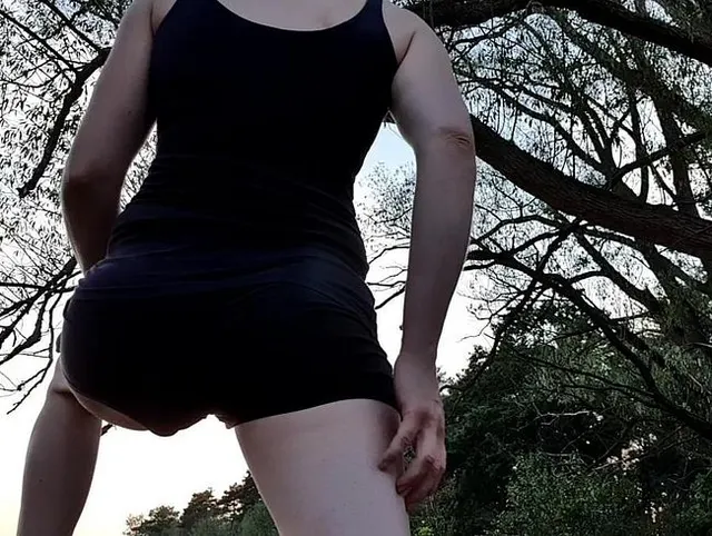 Outdoor Sport am Abend