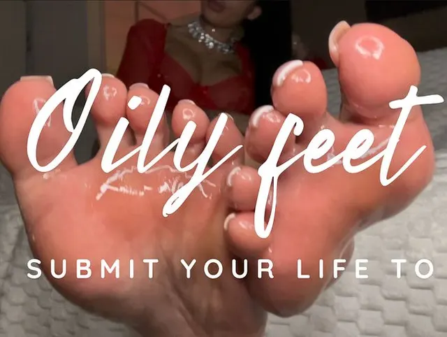 Übergeben Sie Ihr Leben Oily Feet