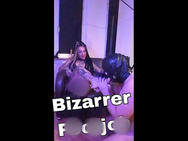 Bizarrer Foot-Job
