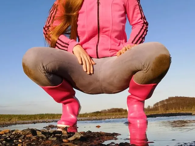 Gummistiefel Piss Einweihung 8