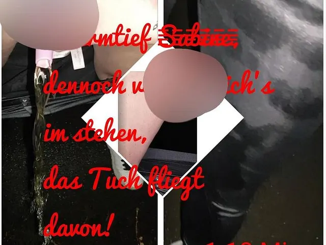 Sturmtief , dennoch versuch ich's im stehen....