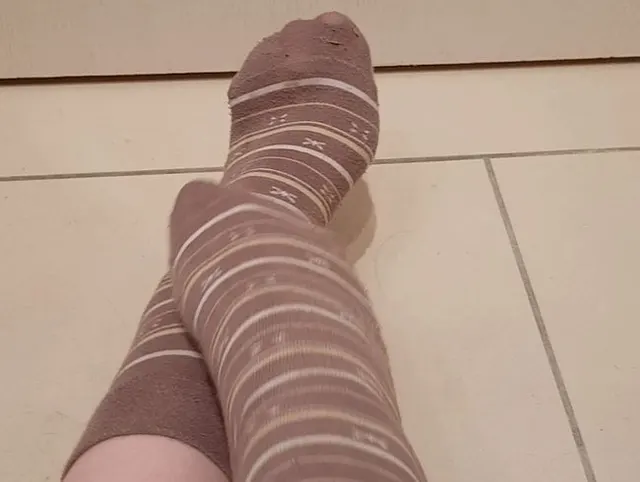 Socken Fußmassage