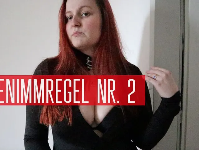 Benimmregel Nr. 2