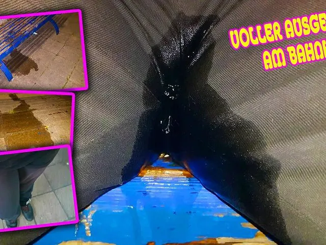 Am Bahnsteig in die Hose gepisst wie noch nie