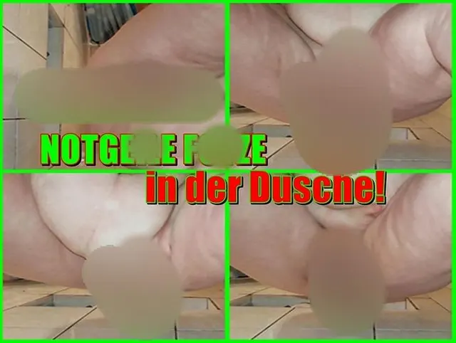 Not geile Fotze in der Dusche