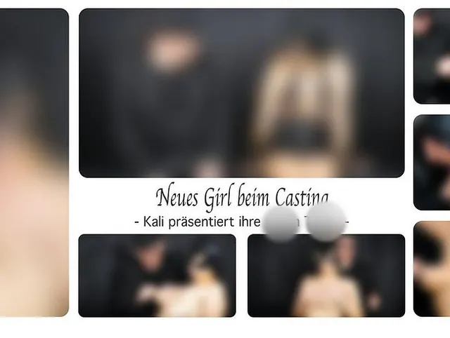 Neues Girl beim Casting - Kali präsentiert ihre geilen Titten