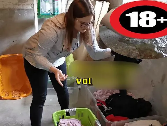 Waschküche vollgepisst